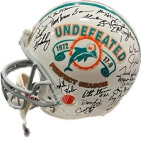 1972 Miami Dolphins Autographed Football Helmet.