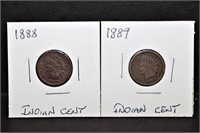 1888 & 1889 Indian Cents