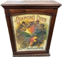 1900s Diamond Dyes Country Store Display.