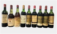 Rare Selection of 1960's High End Red Wines.
