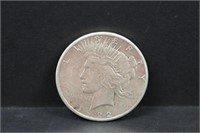 1922 S Silver Peace Dollar