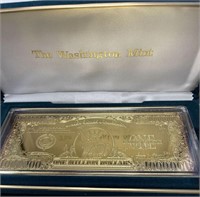 Washington Mint 1999 Million Dollar Golden Proof