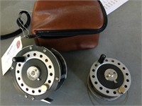 FLYREEL AND SPARE SPOOL IN CASE