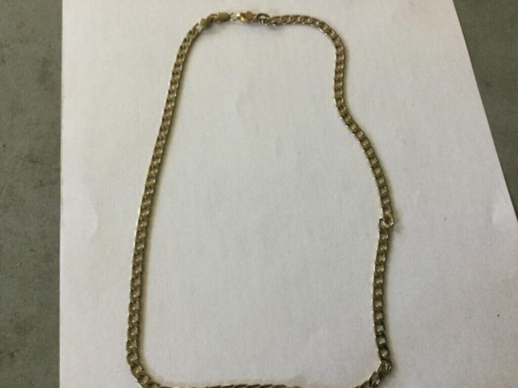 CHAIN NECKLACE MARKED 8K