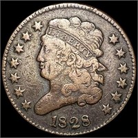 1828 Classic Head Half Cent LIGHTLY CIRCULATED