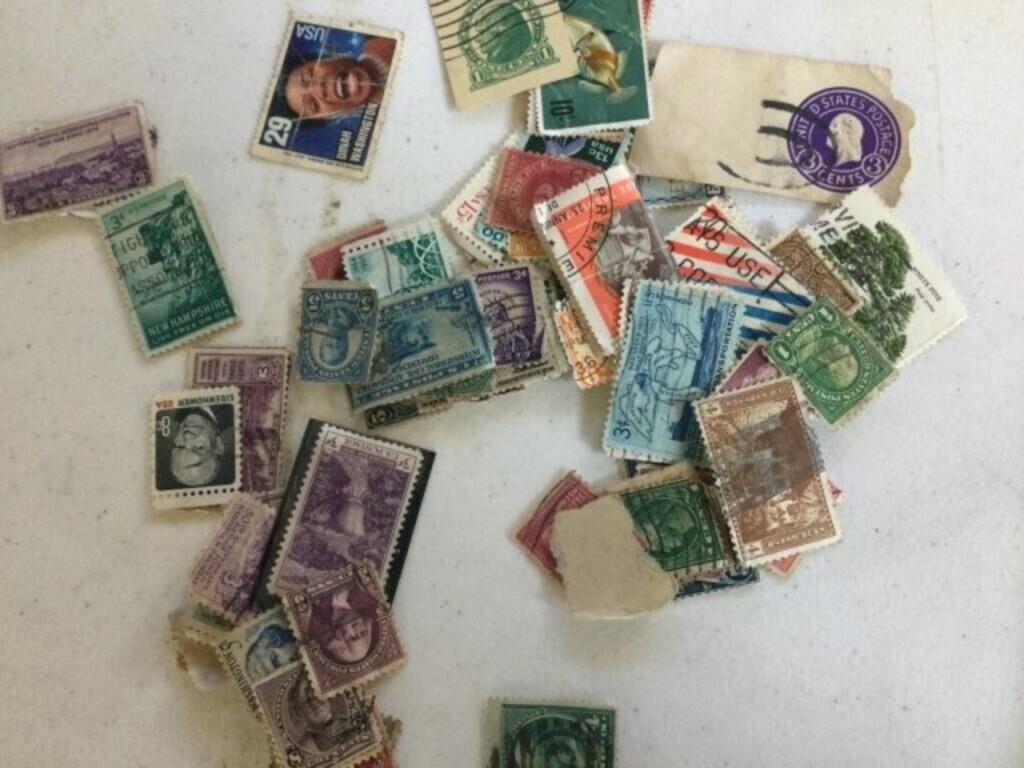 ASSORTED OLD STAMPS