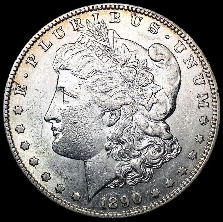 1890-S VAM-10 Morgan Silver Dollar UNCIRCULATED