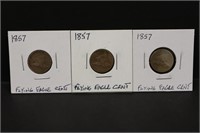 1857 Flying Eagle Cents