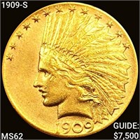 1909-S $10 Gold Eagle