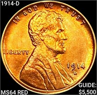 1914-D Wheat Cent