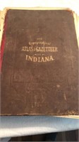 Two 1800’s Indiana atlas map books
