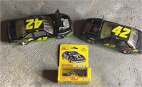 Pair of Kyle Petty Cars and an unopened Kyle
