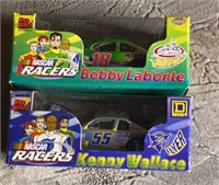 Bobby Lavigne and Kenny Wallace NASCAR racers