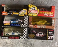 Set of 6 1:64 Die Cast NASCAR cars