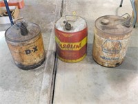 DX - Marathon - Huffy 5 gallon gas cans