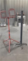 Industrial work light and other light post