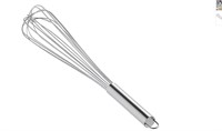 Bid is x 4 NEW 18" Stainless  French Whip / Whisk