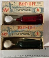 "Bait life“ live bait, lures new in box