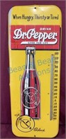 Dr Pepper advertising thermometer