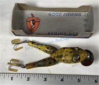 Paw Paw Bait Co. Frog in orig box