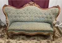 nice carved victorian sofa