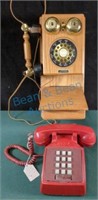 Two vintage telephones see photos