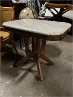 East lake marble top table 1840s
