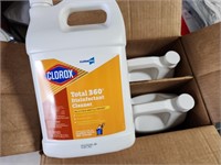 NEW 4 Clorox Total 360 Disinfectant Cleaner