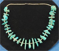 Natural Turquoise & Beads Necklace