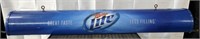 Miller Lite Pool Table/Bar Light Cover - Fiberglas