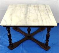 Square Marble Top Display Stand