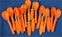 Pumpkin Carving Utensils - 9 Set + 2 Extra Spoons