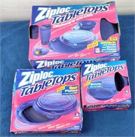 Ziploc TableTops Dishware w/Lids