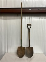 2 - heavy duty shovels