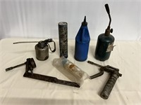 Oil and grease tool lot