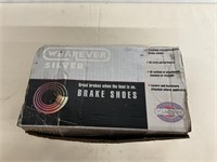 Wearever silver remanufactured brake shoes – two