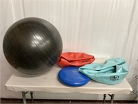 Exercise ball lot