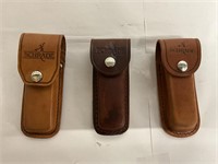 3 - Schrade leather knife holders