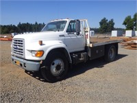 1996 Ford F-Series 12' S/A Flatbed Truck