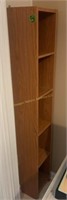Wooden Shelf Organizer. 10x8x 60