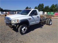 2008 Dodge 5500 4x4 S/A Cab & Chassis