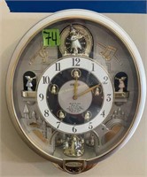 Seiko Charming Bell Melodies In Motion Wall Clock