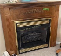 Gas Corner Fireplace. Buyer To Disconnect And