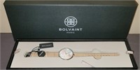Bolvaint Paris Ladies Opalescent Watch with Box
