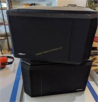 Bose 301 Series Lv Speakers Untested 17x10x10. In