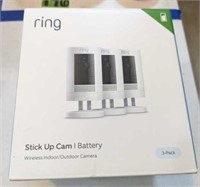 Ring Stick Up Cam 3 Pack. In The Garage