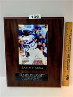 Sammy Sosa Autograph with COA