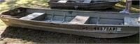 Landau Metal Boat W Oars. 144x46"