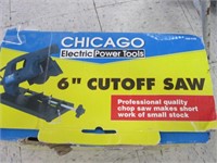 CHICAGO ELECTRIC 6" CUT OFF SAW