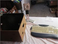 Keyboard and monitor